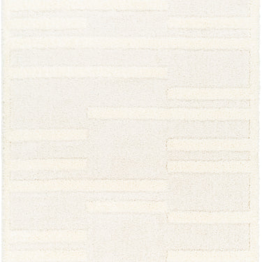 Rodos Modern Soft Plush Pile Neutral Rug