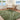 Rodos Modern Soft Plush Pile Shaggy Green Rug - Design RDO2356