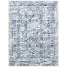 Roma Vintage Traditional Boho Oriental Blue & White Rug - Large Plus 160x215 cm (5'3'' x 7'1'')
