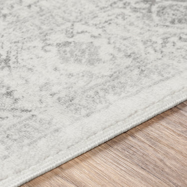 Roma Vintage Traditional Boho Oriental Cream, Off-White & Light Gray Rug
