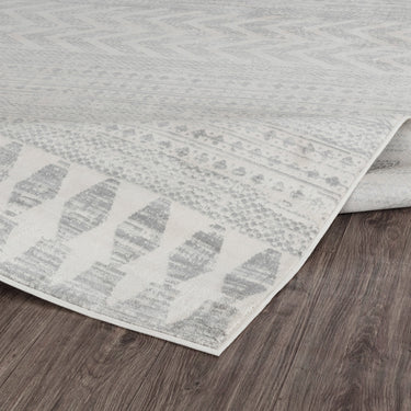 Roma Modern Skandi Grey, Off-White & Charcoal Rug