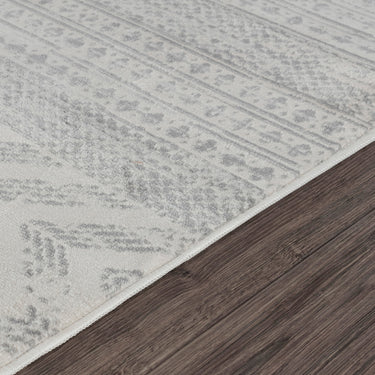 Roma Modern Skandi Grey, Off-White & Charcoal Rug
