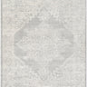 Roma Vintage Traditional Boho Oriental Grey, Charcoal & Off-White Rug - Medium 120x170 cm (3'11'' x 5'7'')