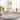 Roma Abstract Marble Modern Black, Charcoal & Grey Rug