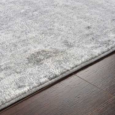 Roma Abstract Marble Modern Black, Charcoal & Grey Rug