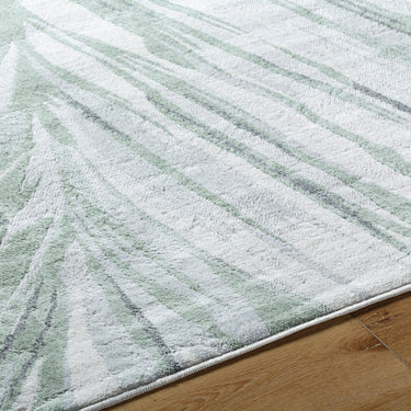 Roma Modern Skandi Green, Cream & Light Gray Rug