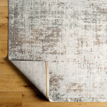 Roma Abstract Marble Modern Brown, Light Gray & Cream Rug