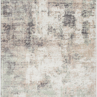 Roma Abstract Marble Modern Brown, Light Gray & Medium Green Rug - Large Plus 160x215 cm (5'3'' x 7'1'')