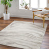 Roma Modern Skandi Grey, Cream & Light Brown Rug