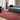 Rowan Maroon Hand-Woven Recycled Polyester Plain Rug