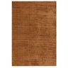 Rowan Terracotta Hand-Woven Recycled Polyester Plain Rug - Medium 120 x 170 cm (4'x5'6")