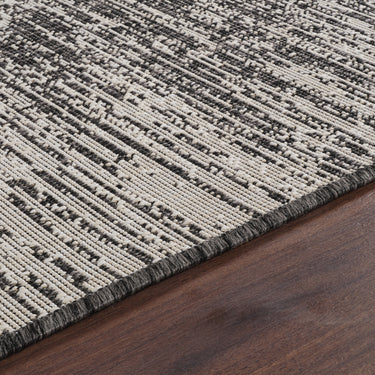 Shelby In & Outdoor Modern Black/Beige Rug