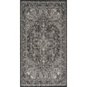 Ravello Outdoor Oriental Grey, Charcoal & Ivory Rug - Small 80x150 cm (2'7'' x 4'11'')