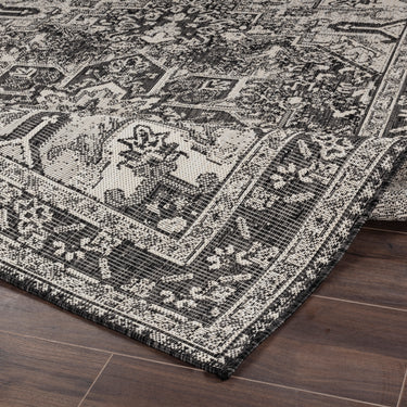 Elly In & Outdoor Oriental Light Grey/Cream Rug