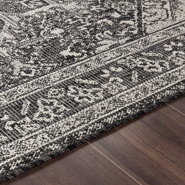 Elly In & Outdoor Oriental Light Grey/Cream Rug