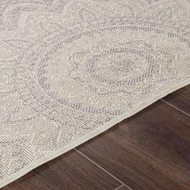 Kelly In & Outdoor Cottage Light Grey/Cream Rug