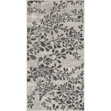 Molly In & Outdoor Cottage Black/Beige Rug