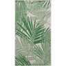 Ravello Outdoor Coastal Green & Ivory Rug - Design RVL2359 - Small 80x150 cm (2'7'' x 4'11'')