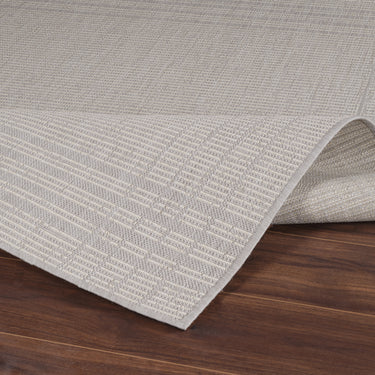 Kassie In & Outdoor Modern Light Grey/Beige Rug