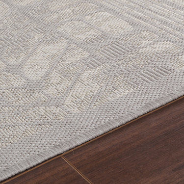 Sally In & Outdoor Modern Light Grey/Cream Rug