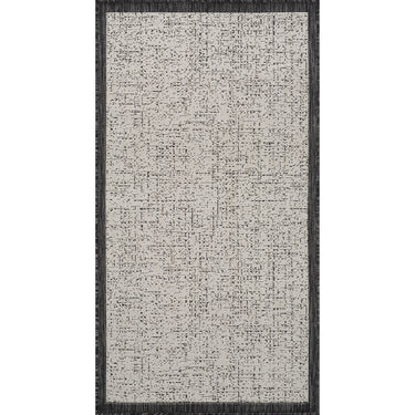 Jody In & Outdoor Modern Black/Ivory Rug