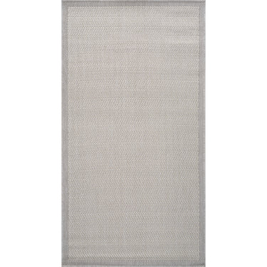 Tonie In & Outdoor Modern Light Grey/Ivory Rug