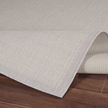 Tonie In & Outdoor Modern Light Grey/Ivory Rug