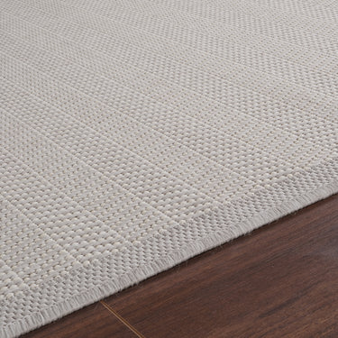 Tonie In & Outdoor Modern Light Grey/Ivory Rug