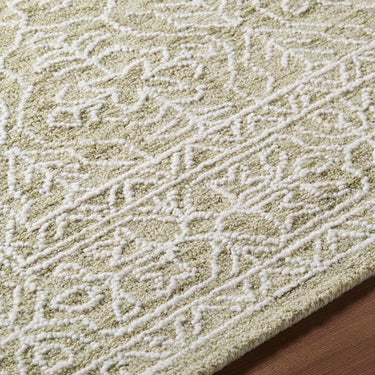 Sicily Vintage Wool Green Rug