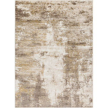 San Francisco Abstract Modern Marble Brown Rug