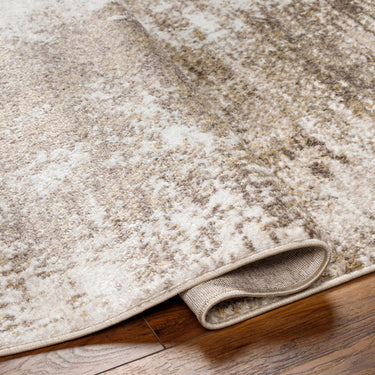 San Francisco Abstract Modern Marble Brown Rug