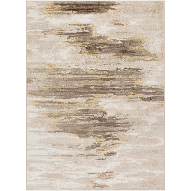 San Francisco Abstract Modern Marble Brown Rug