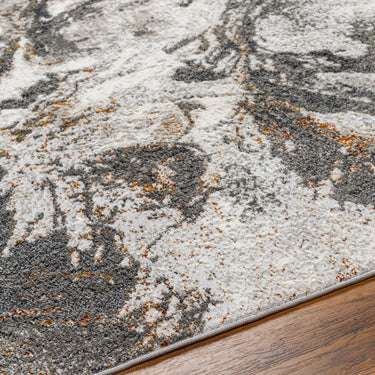 San Francisco Abstract Modern Marble Brown Rug