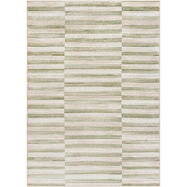San Francisco Modern Graphic Green Rug