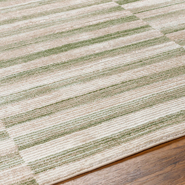 San Francisco Modern Graphic Green Rug