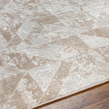 San Francisco Abstract Modern Marble Brown Rug