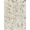 San Francisco Abstract Marble Skandi Modern Green, Ivory & Tan Rug - Medium 120x170 cm (3'11'' x 5'7'')