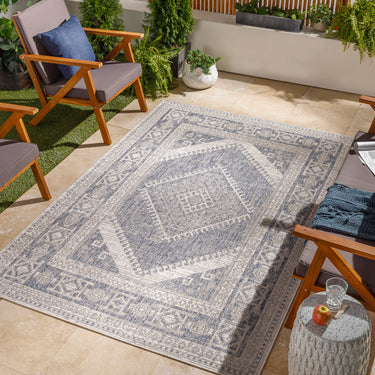Tuareg Global Blue Rug