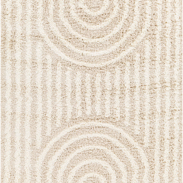Urban Shag Modern Soft Plush Pile Beige Rug