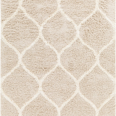 Urban Shag Modern Soft Plush Pile Beige Rug