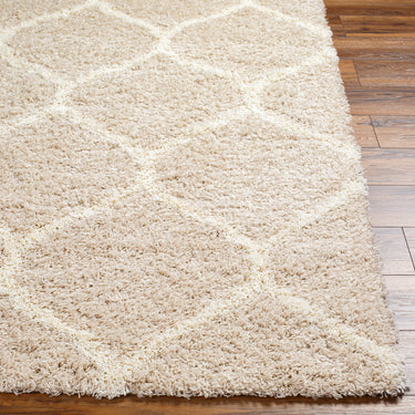 Urban Shag Modern Soft Plush Pile Beige Rug