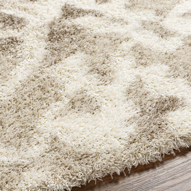 Urban Shag Modern Soft Plush Pile Beige Rug
