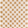 Urban Shaggy Check Modern Yellow, Cream & Mustard Rug - Medium Plus 130x170 cm (4'3'' x 5'7'')