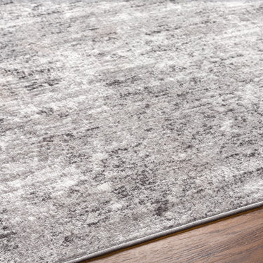 Wanderlust Abstract Marble Modern Grey, Light Slate & White Rug