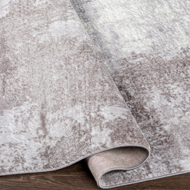 Wanderlust Abstract Marble Modern Grey, Taupe & Charcoal Rug