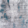 Wanderlust Abstract Marble Modern Grey, Denim & Ivory Rug - Design WNL2324 - Medium 120x170 cm (3'11'' x 5'7'')
