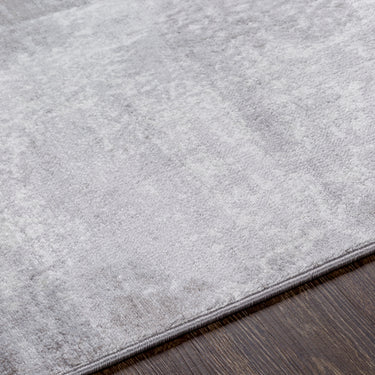 Wanderlust Abstract Marble Modern Neutral, Medium Gray & Ivory Rug