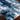 Wanderlust Abstract Marble Modern Blue, Ink Blue & Medium Gray Rug